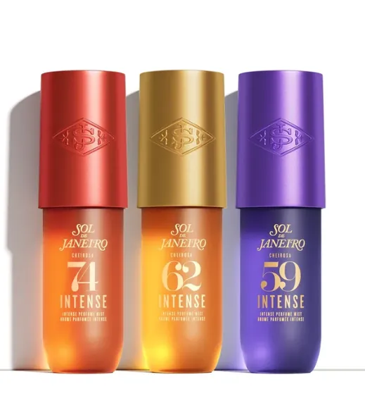 Intense Perfume Mist Trio
